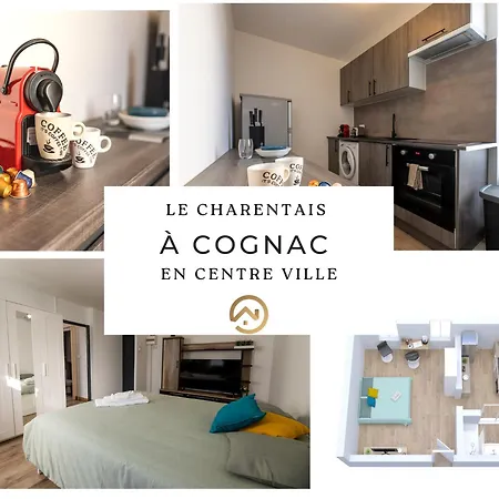 Le Charentais #confort #rdc Lägenhet Cognac